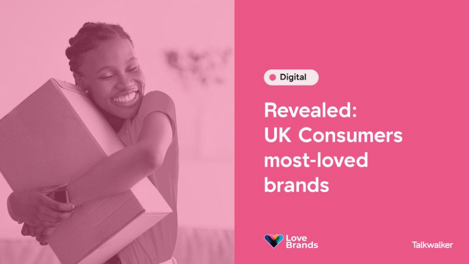 UK consumer most loved brands