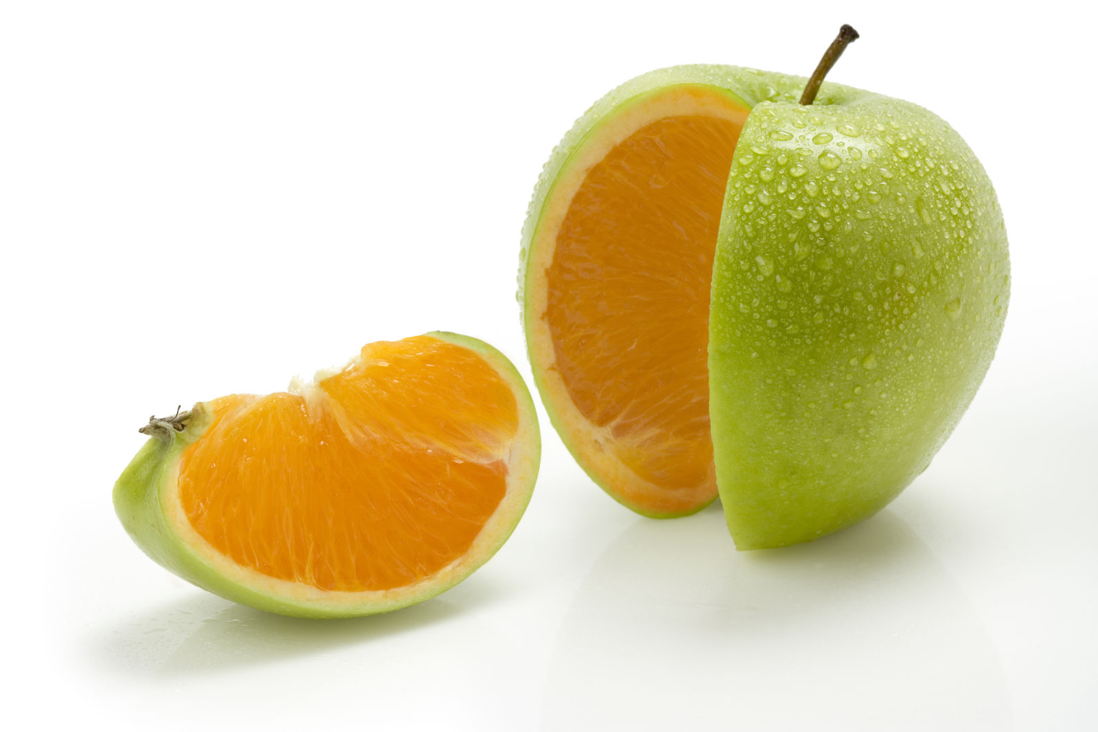 Apple and oranges