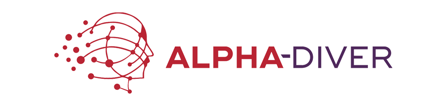 alpha diver logo