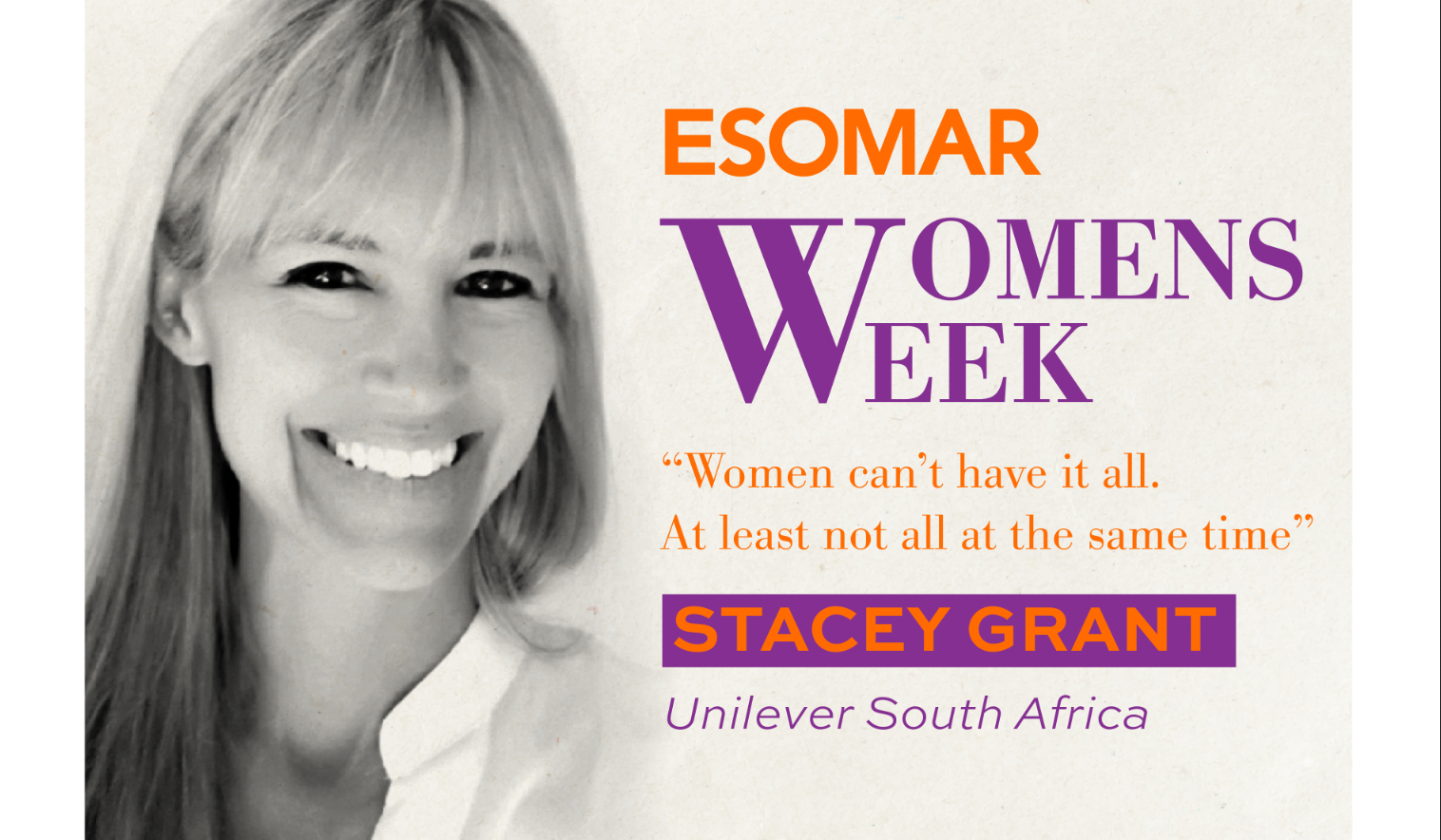 Stacey Grant Womens Week