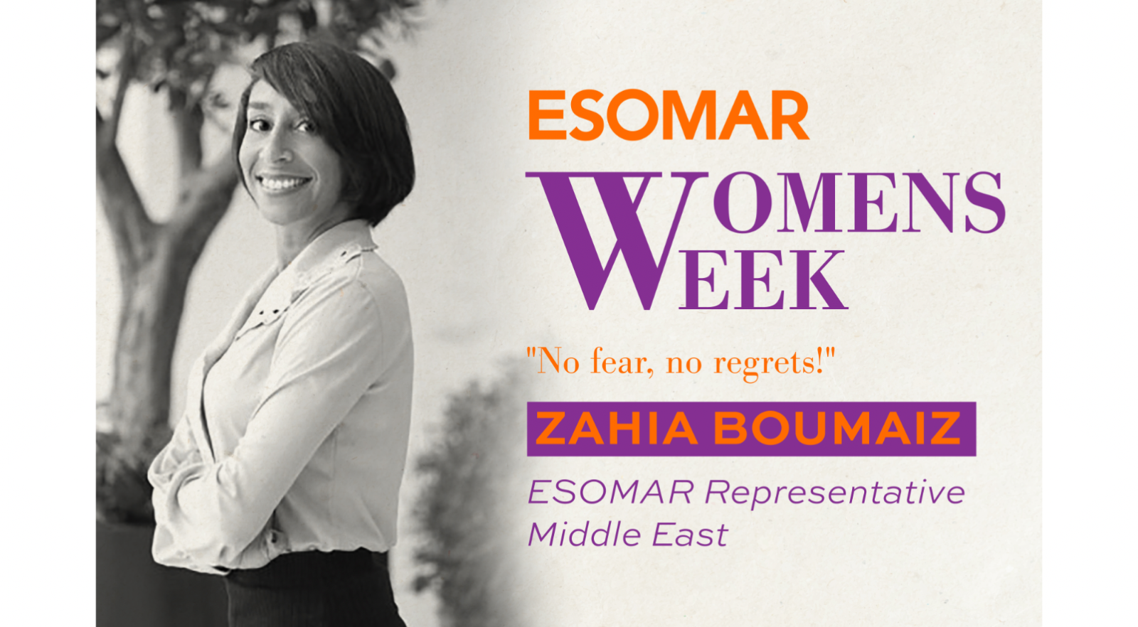 Zahia Boumaiz Womens week