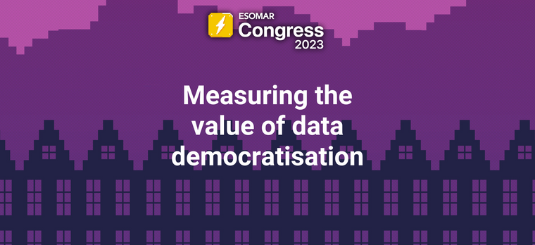 Measuring the value of data democratisation